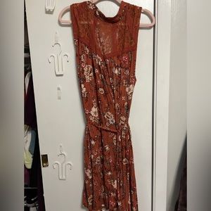 Torrid Floral Sleeveless Dress Size 3